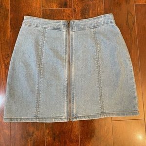 Denim skirt
